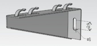 nosník NZM 100 gal.Zn Merkur 50-100 mm  ARK-215010